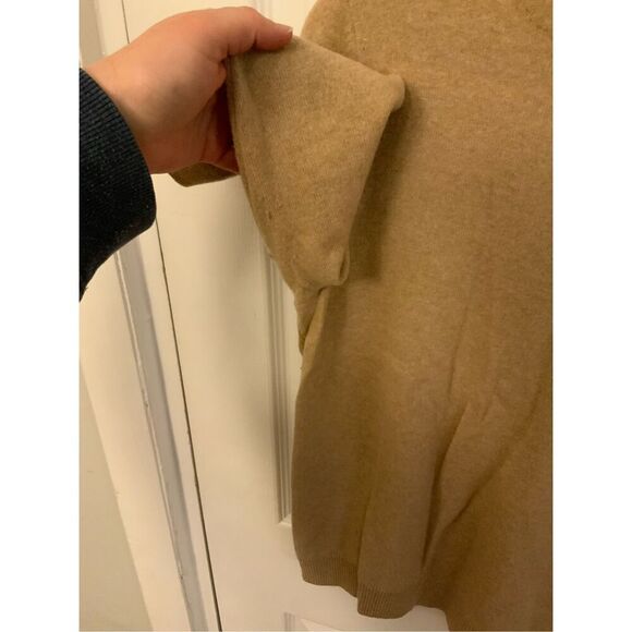 Talbots Cashmere Audrey Sweater Tan L - Picture 3 of 5